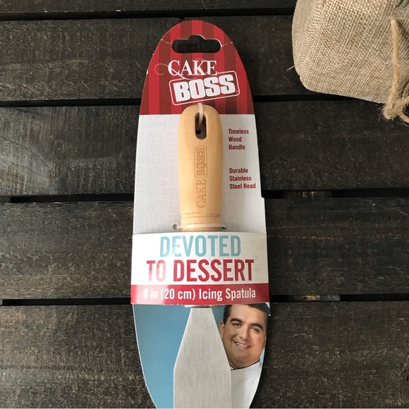 Cake Boss 8in Stainless Steel Icing Spatula - Picture 3 of 10